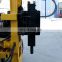Hydraulic wheel loader one multi-use pile drilling guardrail hydraulic pile driver
