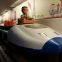 Wear-Resistant Bright White, Dark Black Color Sushi Train Sushi Restaurant Conveyor