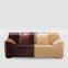 High Quality sofa cover l shape velvet fabrics for sofa seat slip covered sofa