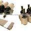 factory direct sale low cost perfume bottles 100 ml felt bag