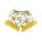 Summer Sunflower Cow Skull Bummies Ruffle Panties Sequin Bloomer