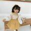 6750/Latest spring cherry pattern puff sleeve customized kids shirt high quality graceful girls top