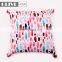 Factory price Custom Design Printed Linen Fabric Soft Cover Outdoor Furniture Cushions