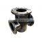 Russia hydrant Ductile iron pipe fitting tee GOST standard