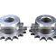 Simplex 06B-1 18T C45 steel ISO standard Black coating roller chain sprocket