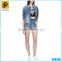 2016 clothing factory High waist jeans shorts for women wholesale