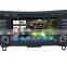 Quad core car dvd player with gps,wifi,BT,mirror link,DVR,SWC for Nissan X-trail/Qashqai