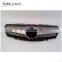 Auto Replacement Grille for 03~06 SL-CLASS R230 SL63 Look Style ABS Material Chrome