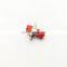 High quality  ST to FC Simplex single mode multi mode Mental Red Fiber Optic Adapter Fiber Connector