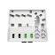 4cores SC FTTH Panel FiberJunction Box Fiber Optic Outlet SC Fiber Face Plate 4 port fiber termination box