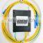 Factory Wholesale 1X2 1X4 1X8 1X16 1X32 1X64 Optical Fiber Sc Apc Upc Connector Steel Tube Type Plc Splitter