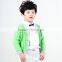 Spring,Autumn,Winter knitted cardigan green boys sweater with 5 buttons