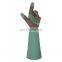 HANDLANDY Breathable Pigskin Leather Gauntlet Long Thorn Proof Garden Work Gloves Ladies Gardening Gloves Yard Work Gloves