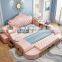 Most Popular Tatami Multi-functional Leather Bed With Massage and Storage For Bedroom Furniture