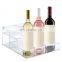 3 Tiers Acrylic Bottle Holder Acrylic Wine Display Riser Bar Counter Display Stand Wine Rack Holder for Wine, Soda, Syrups