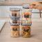 Food Plastic Bottle Containers Packaging  plastic food jars Kitchen decorative food storage container jam jar