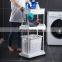 High Quality Plastic laundry hamper on wheels 2 tier laundry hamper basket bathroom laundry hamper with wheels
