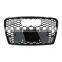 New ABS facelift mesh grille for Audi A7 radiator honeycomb grills front bumper grill RS7  no logo style  2013-2015