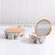 High Quality Printed Beauty Plastic Bathroom make up vanity mirror