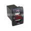 Dual USB Car Charger Socket Smart Fast Charge Modified Car Mobile Phone Charger