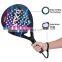 Custom High Quality Paleta Paddle,Wholesale Pala Hoflader Padel,beach Tennis Racchetta da Padel