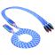 2021 Factory Colorful data cable phone accessories magnetic gift box charging cable for rmobile phone