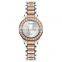 Skmei 1262 luxury rose gold women stainless steel wristwatch good quality ladies watches for small wrists