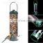 Best Selling Outdoor Hanging Plastic Transparent Tube Bird Feeder for Seeds
