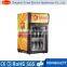 Double layers glass door professional mini cooling showcase