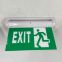 SAA Double Face Running Man Exit Sign Light With Battery Backup