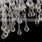 hotel lobby rain drop tree branch pendant light modern luxury glass chandelier
