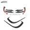 C257 CLS Front Bumper Canards with Carbon Fiber Fog Lamp Vents for Mercedes Benz C257 CLS Class
