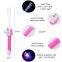 Party Promotional Gift Flashing Led Stick Light Up Wand Unicorn Fiber Optic Wands For Christmas Wedding