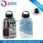 BPA Free Aluminum flat sports water bottle with gas transfer printing