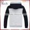 Hot new fashion Patchwork men 100% cotton hoodie