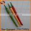 2015 New style chili pepper ball point pen with logo print