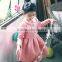 2015 Korean Pure Cotton Princess Dress Pearls Fashion Girls Dresses Spring