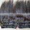 100% virgin cheap Brazilian high quality afro quad weft clip in hair extension double drawn 200g