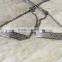 2015 Fashion design Handchain Bracelet and Stainless Steel Bracelet with Zircone stone by CZ Setting