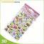 Funny 3d foam puffy sticker for kids room decoration