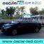 electronic fence led taxi top display Oscarled with high quality
