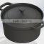 Pre-seasoned Cast Iron Cookware Pot with Lid/ casserole pot/ cooking pot