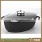 Kitchen Supplies 40cm Aluninum Easy for Clean Oval Roaster Pan