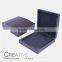 High gloss mysterious purple wooden packaging jewelry box