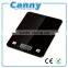 slim line glass electronic digital kitchen food weight scale 5kg cheap price