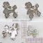 Wholesale fashion alibaba china new products rhinestone animal brooch hijab pins B0073