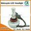 40W 4400 lumen No fan H8 H11 motorcycle LED headlight replacement kit