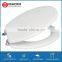 snow white color slow down type for home WC plastic toilet seat cover