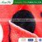 High quality wholesale fannel fleece printed flower pattern for baby blanket