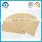 Kraft paper bag with tear notch/three side seal kraft paper bag